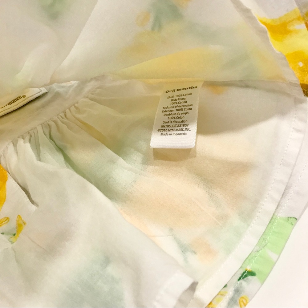 Gymboree 🍋 Lemons Dress - Picture 7 of 8